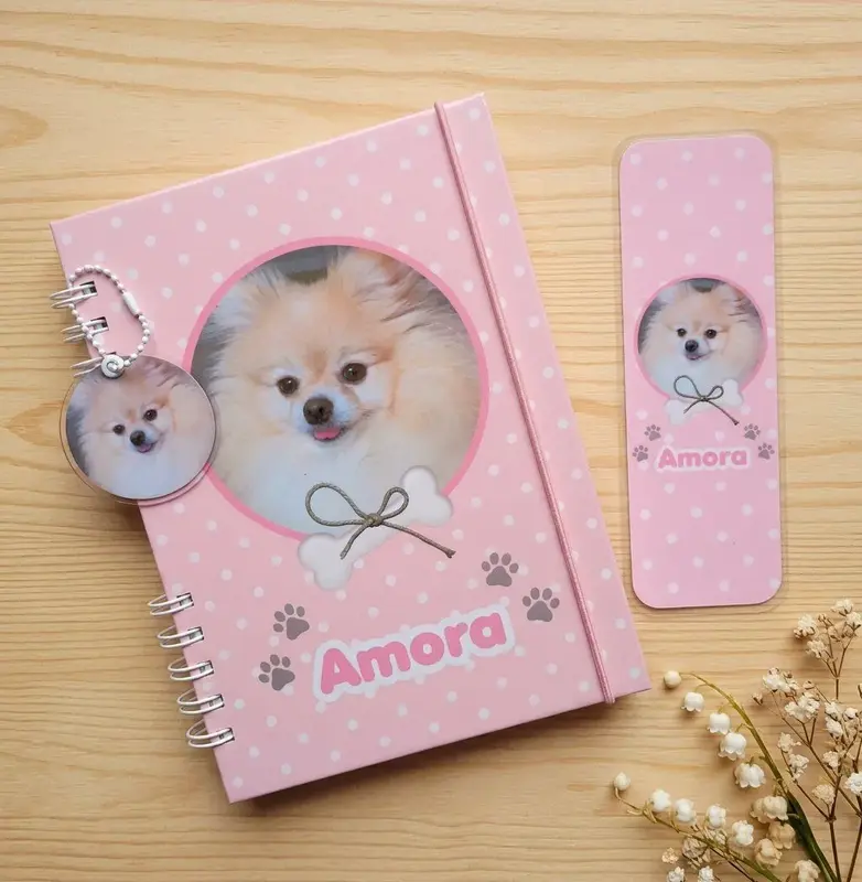 Caderneta/Planner Pet - Cachorro - Escolha a Estampa (link na descrição)
