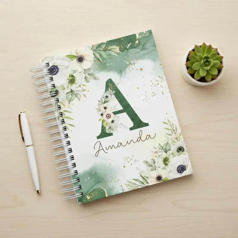 Planner Pessoal Permanente c/ Controle Financeiro - Escolha a Capa