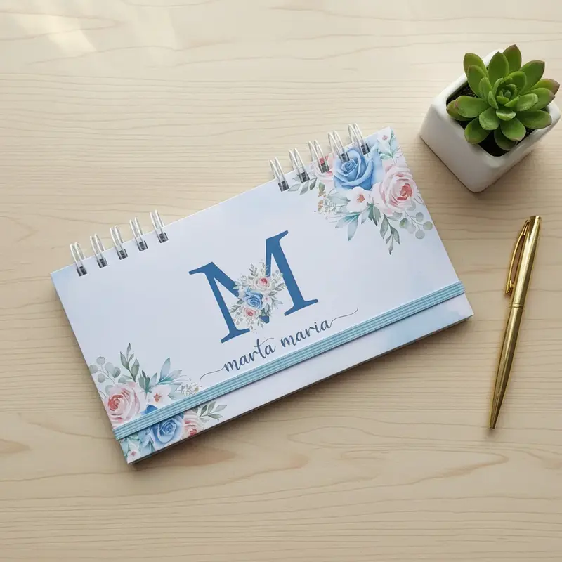 Planner Slim Horizontal Permanente - Escolha a Capa(link na descrição)