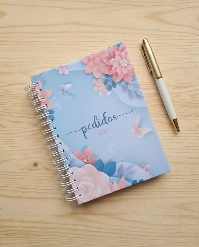 Caderno de Pedidos A5 - Escolha a Capa (link na descrição)