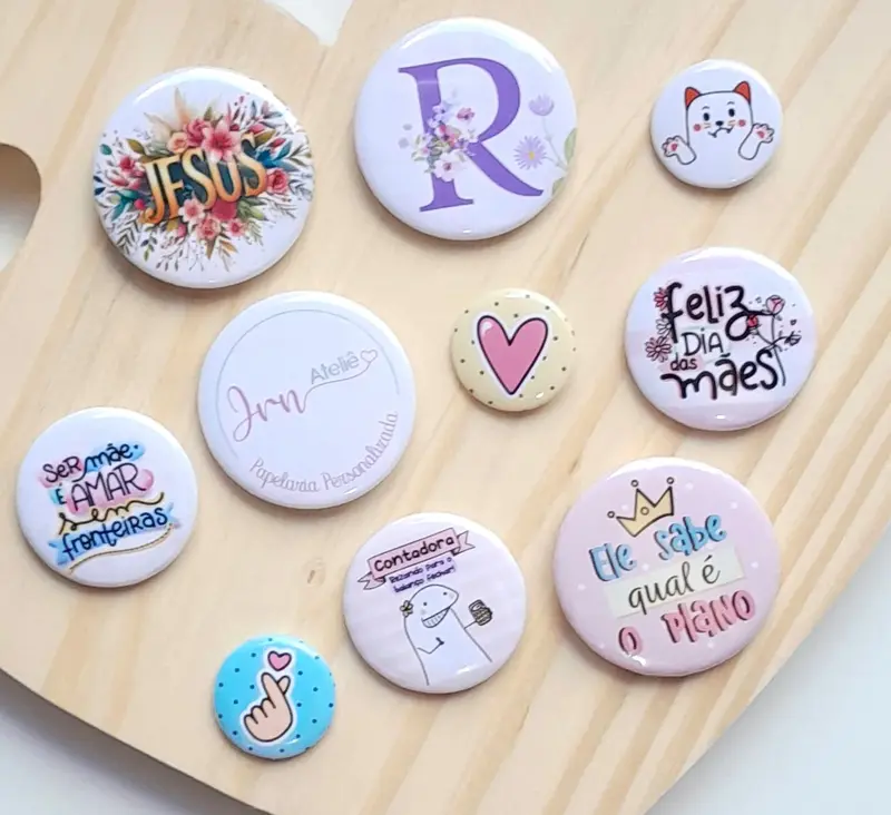 Botton Alfinete 3,7 cm Personalizado