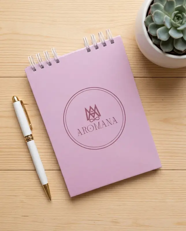 Blocão A5 Personalizado c/ Logo -100 folhas pautadas