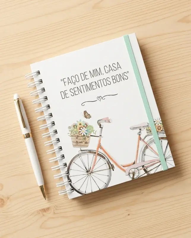 Caderno Pautado A5 (a partir de 80 folhas) - Escolha a Capa