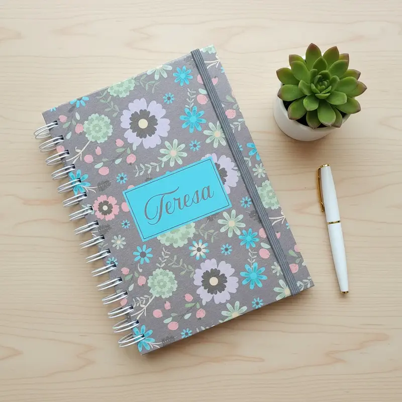Caderno Pautado A5 (a partir de 80 folhas) - Escolha a Capa
