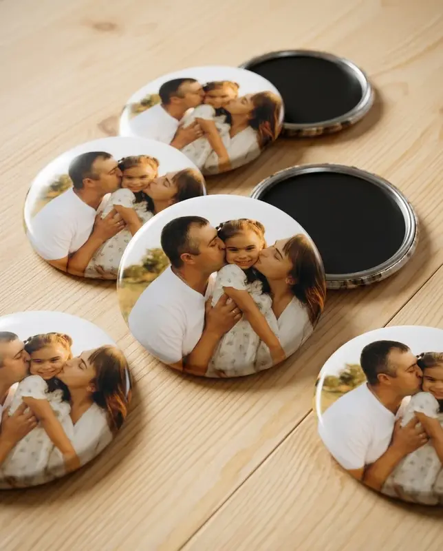 Botton Ímã de Geladeira Personalizado 5,8cm