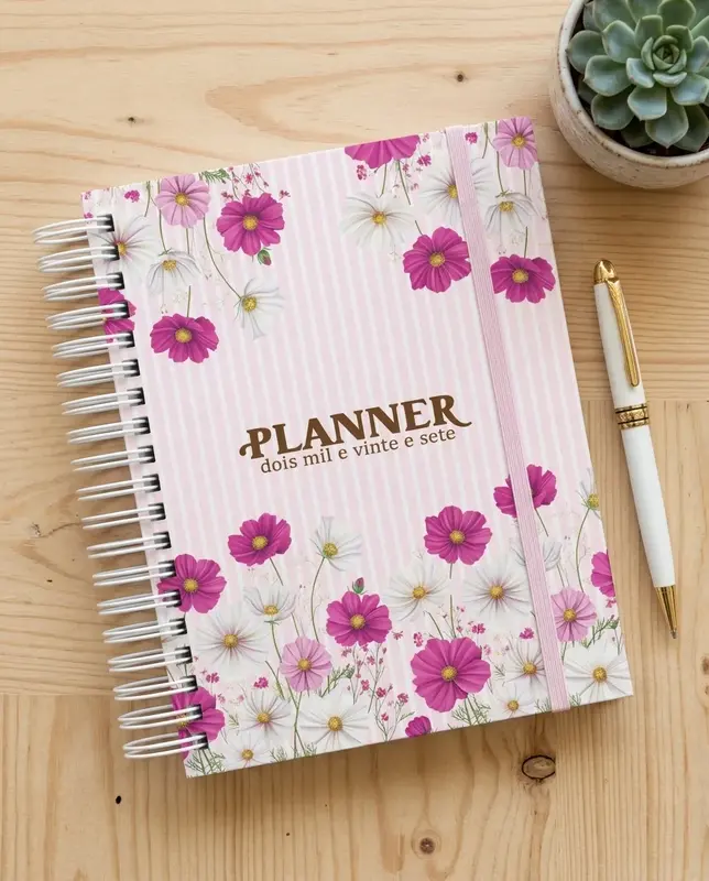 Planner Datado 2027 - Escolha a Capa(link na descrição)