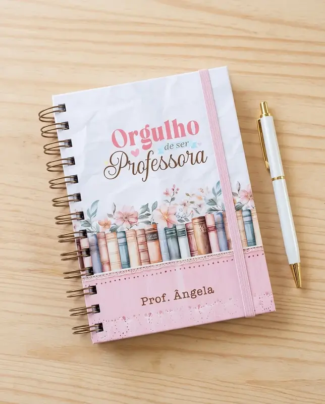 Caderno Dia dos Professores (a partir de 80 folhas)