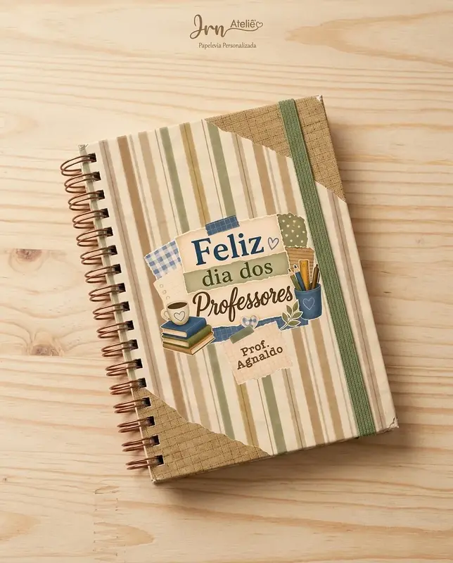 Caderno Dia dos Professores (a partir de 80 folhas)